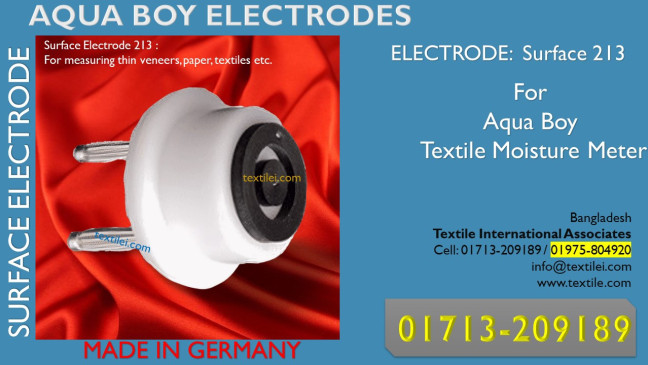 Surface Electrode 213  Aqua Boy for Textile Moisture Mete Bangladesh