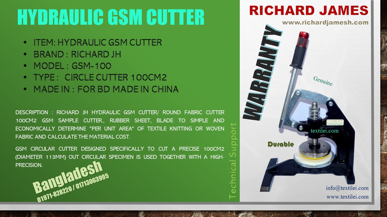 GSM-100 Circle Paper Cutter/ Round Fabric Cutter 100cm^2 GSM