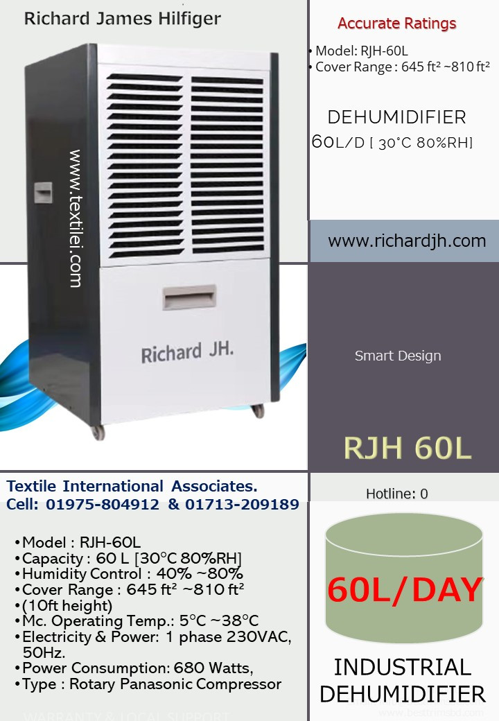 Dehumidifier 90L/D industrial 