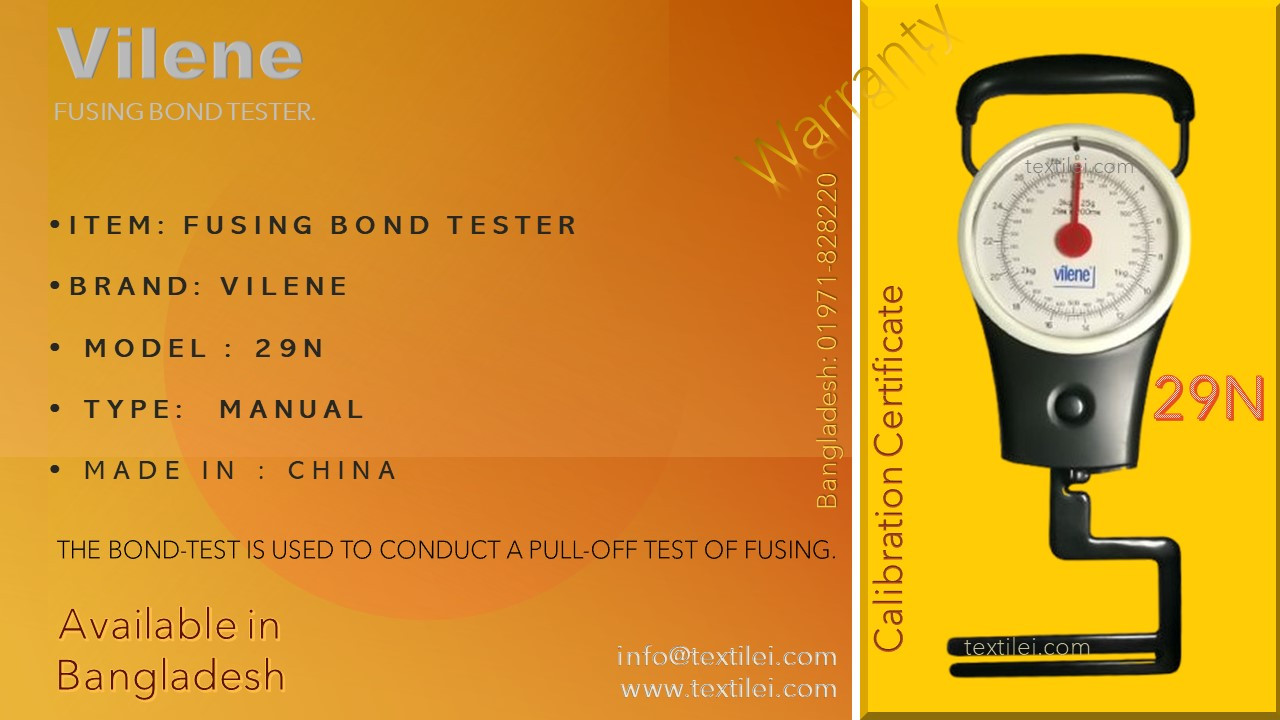 Vilene Fusing Bond Tester in Bangladesh 