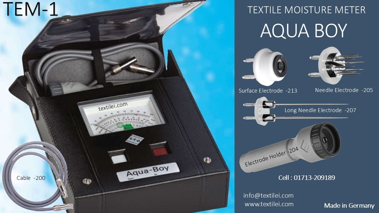 Aqua Boy Textile Moisture Meter TEM-1 Bangladesh