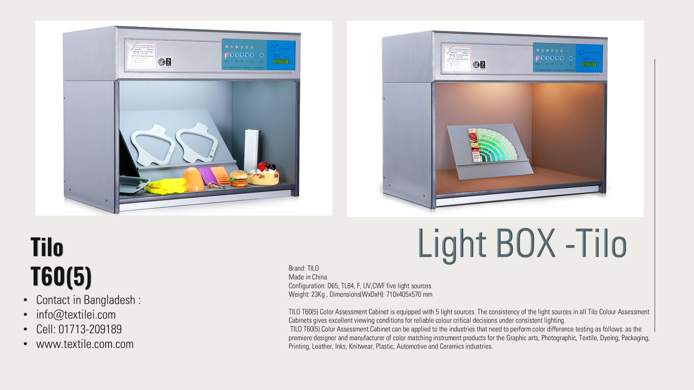Tilo T60(5) Light Box price BD